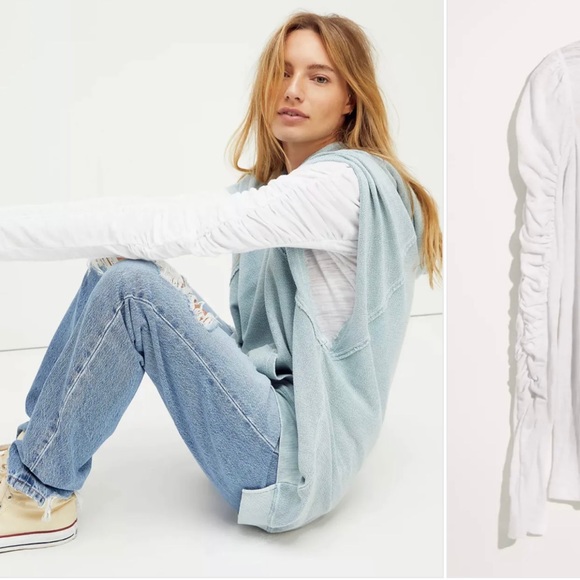 Free People Natasha Long Sleeve Tee - Picture 3 of 3